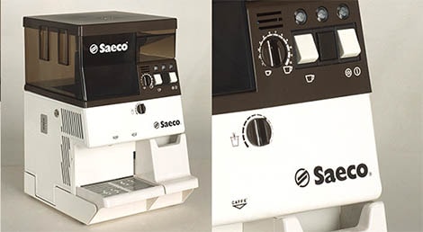 A Superautomatica (1985) foi a primeira cafeteira expresso automática para uso doméstico