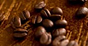 Grãos soltos de café