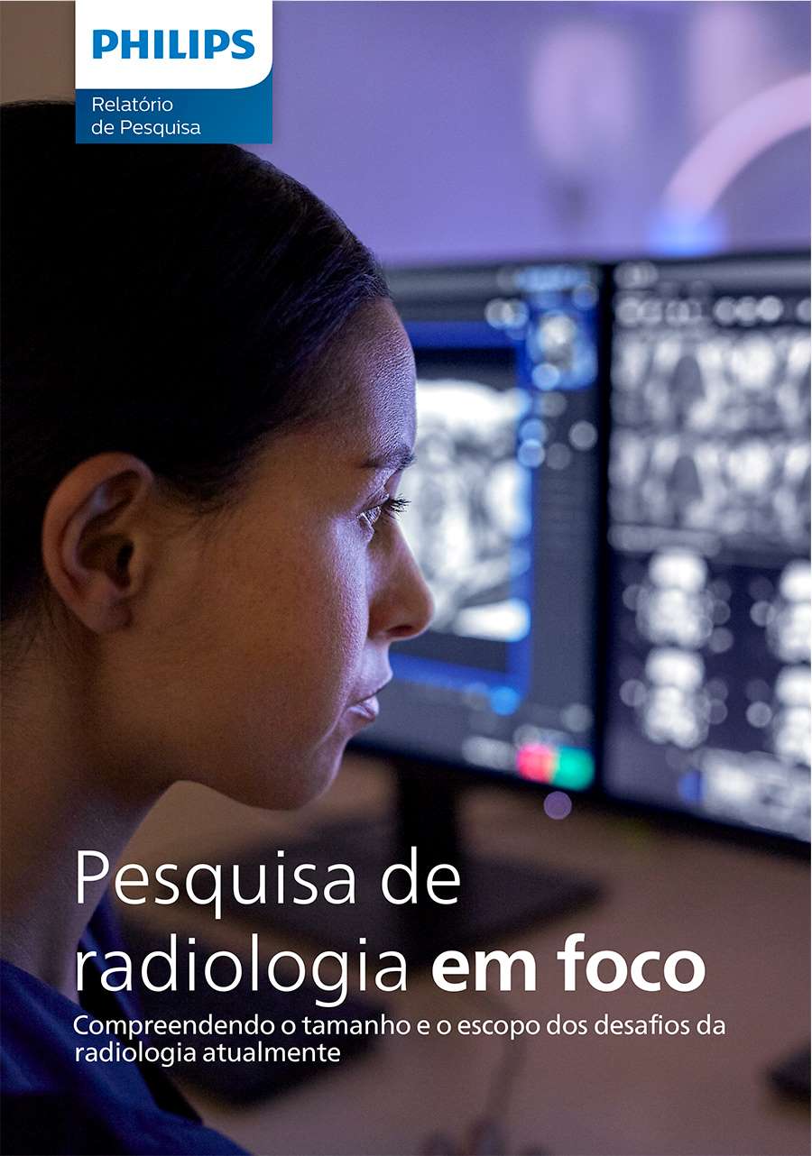 Capa do folheto do Philips Radiology Workflow Suite