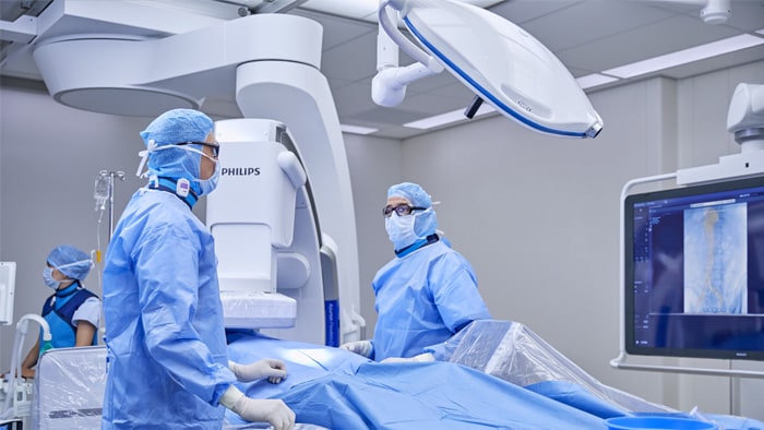 Cirurgia vascular na Sala Cirúrgica Híbrida