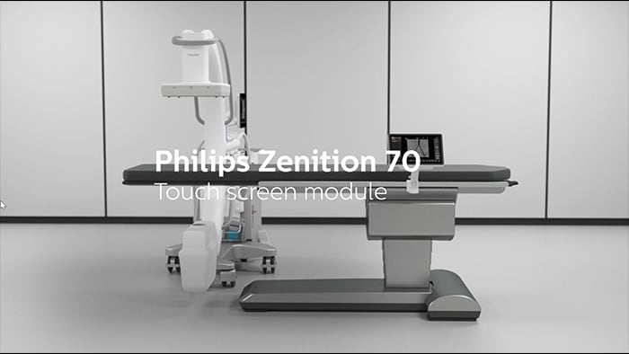 Vídeo do módulo de tela sensível ao toque do Zenition 70