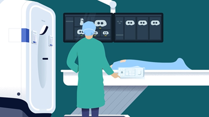 Vídeo de radiologia intervencionista