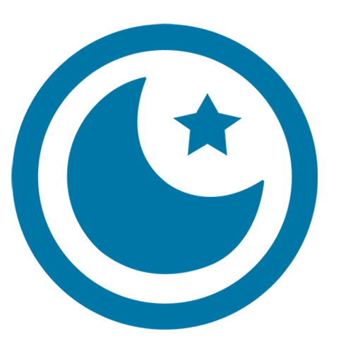 Ilustra&ccedil;&atilde;o de lua e estrela