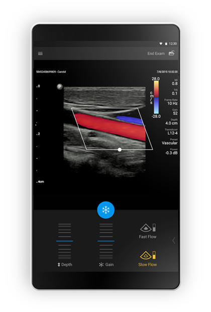 Tablet de diagnóstico por imagem