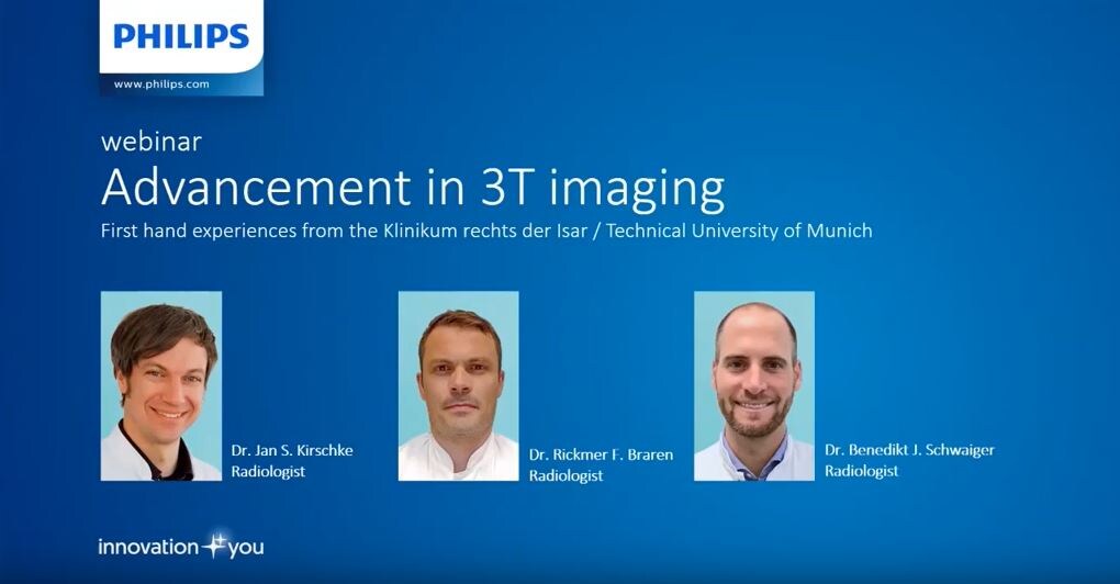 On demand webinar - Advancements in 3T imaging with the Technical University of Munich