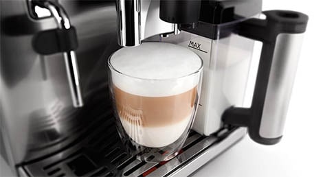 A Tecnologia Latte Perfetto patenteada pela Saeco foi introduzida em 2012