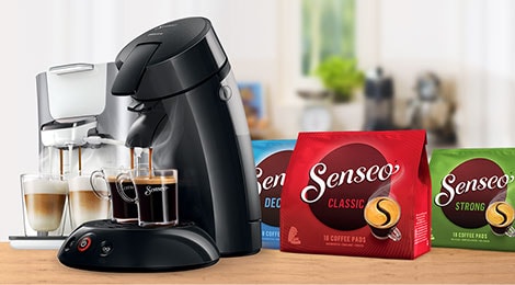 18 Monodosis Cafe Senseo Philips 100% Arabica Brasil