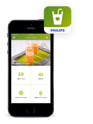 aplicativo móvel Philips