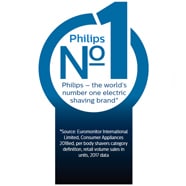 Barbeador Philips série 6000 - Logotipo número 1
