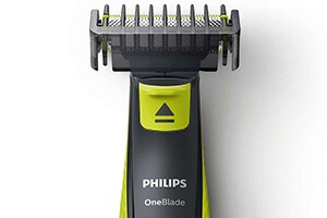 Tecnologia única Philips OneBlade: Pentes substituíveis