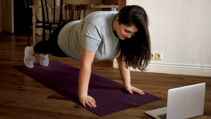 Retornando à sua rotina de exercícios