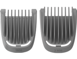 2 pentes para barba por fazer