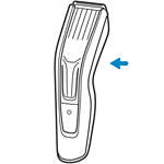 Aparador de cabelo Hairclipper série 9000